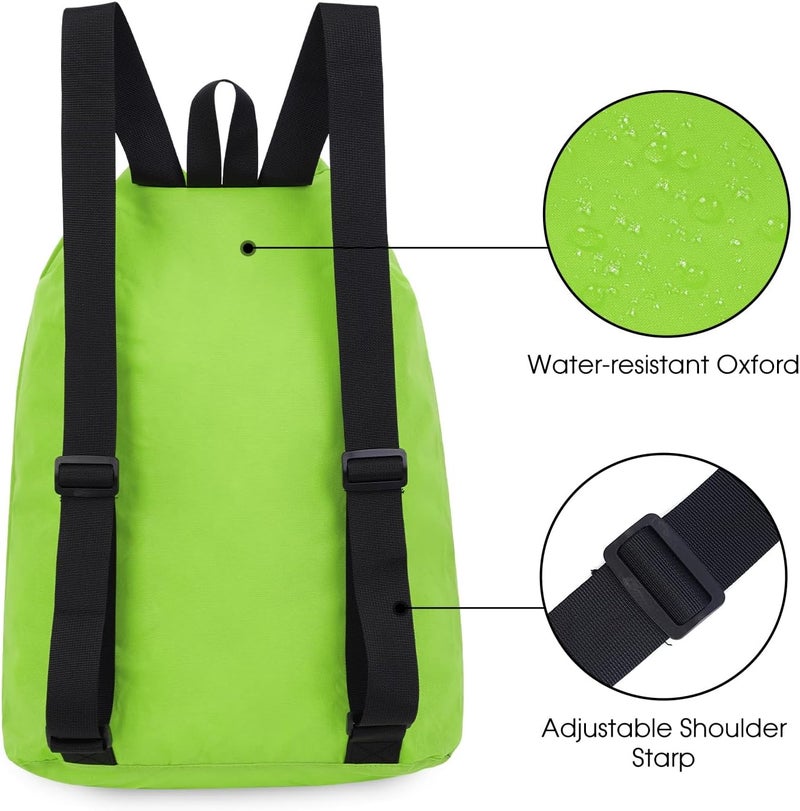 WANDF Swim Bag Mesh Drawstring Backpack Beach Backpack for Swimming, Gym, and Workout Gear - Image 5